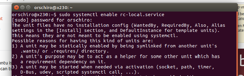 Featured image of post Systemd를 이용한 rc.local활성화 (우분투 16.10)